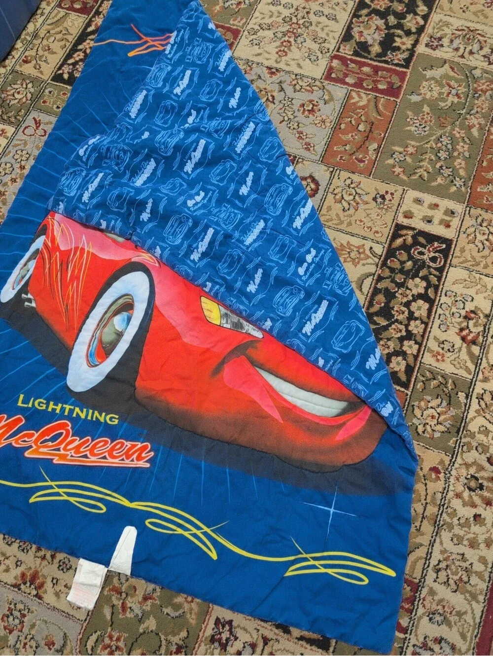 Disney Pixar Cars Lightning McQueen & Mater Comforter 57